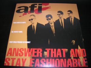 Answer That And Stay Fashionable cover