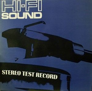 Stereo Test Record cover