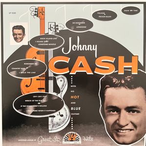 With His Hot And Blue Guitar cover