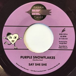Purple Snowflakes cover