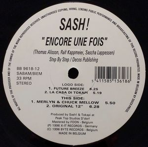 Encore Une Fois by Sash!