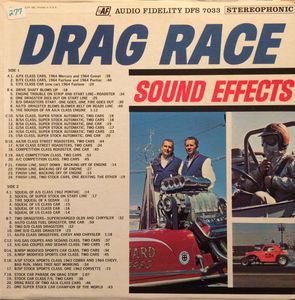 Drag Race Sound Effects / Pomona, California cover
