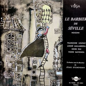 Le Barbier De Seville  cover