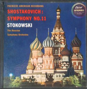 Dmitri Shostakovich, Leopold Stokowski Conducting The Houston Symphony Orchestra – Symphony No.11 (1905)