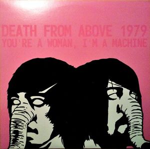 You're A Woman, I'm A Machine cover