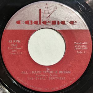 Everly Brothers – All I Have To Do Is Dream