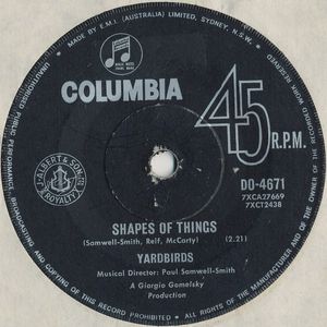 The Yardbirds – Shapes Of Things / You're A Better Man Than I