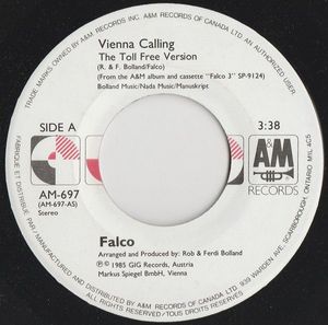 Falco – Vienna Calling (The Toll Free Version)