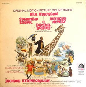 Doctor Dolittle Original Motion Picture Soundtrack cover