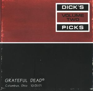 Dick's Picks Volume Two Columbus, Ohio 10/31/71 cover