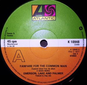 Fanfare For The Common Man cover