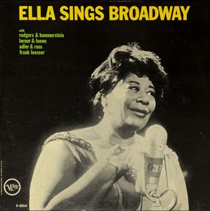 Ella Sings Broadway cover