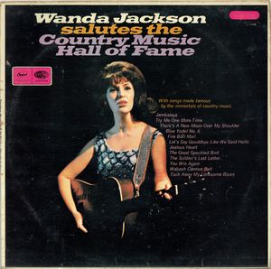 Wanda Jackson Salutes The Country Music Hall Of Fame cover