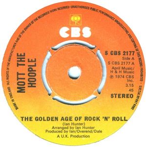 Mott The Hoople – The Golden Age Of Rock 'N' Roll