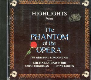 Highlights From The Phantom Of The Opera (The Original London Cast) cover