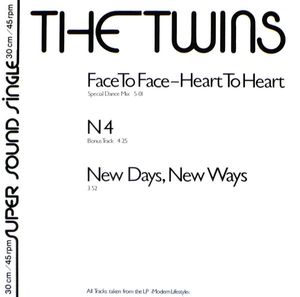 Face To Face - Heart To Heart by The Twins Face To Face - Heart To Heart by The Twins