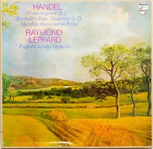 Concerti Grossi Op.3 / "Alexander's Feast" / Ouverture In D / Hornpipe / Ouverture In B Flat cover