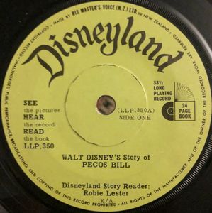 Walt Disney's Story Of Pecos Bill cover