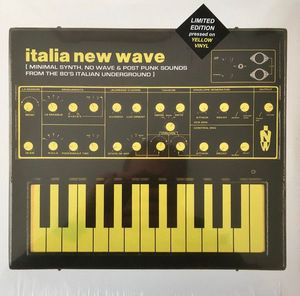 Italia New Wave [Minimal Synth, No Wave & Post Punk Sounds From The 80's Italian Underground] cover