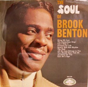 The Soul Of Brook Benton cover