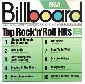Billboard Top Rock'N'Roll Hits - 1968 cover