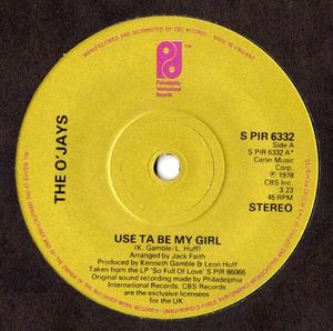 Use Ta Be My Girl cover