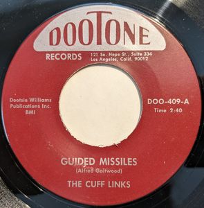 The Cuff Links – Guided Missles / My Heart