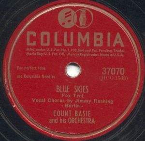 Blue Skies / The King cover