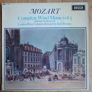 Complete Wind Music Vol. 3 by Wolfgang Amadeus Mozart,  London Wind Soloists Directed By  Jack Brymer