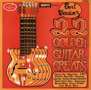 Bert Weedon's 22 Golden Guitar Greats cover