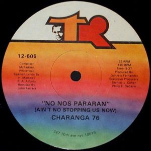 No Nos Pararan (Ain't No Stopping Us Now) cover