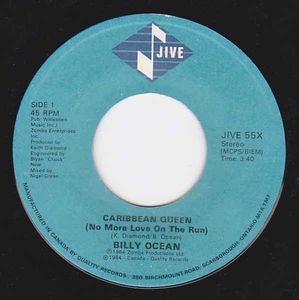 Caribbean Queen (No More Love On The Run) cover