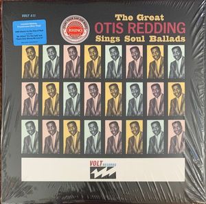 The Great Otis Redding Sings Soul Ballads cover