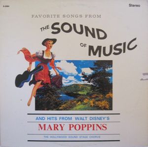 Favorite Songs From The Sound Of Music And Hits From Walt Disney's Mary Poppins cover