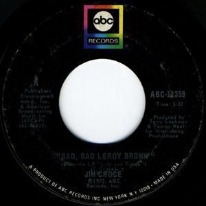 Bad, Bad Leroy Brown / A Good Time Man Like Me Ain't Got No Business (Singin' The Blues) cover