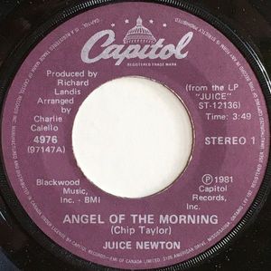 Angel Of The Morning by Juice Newton