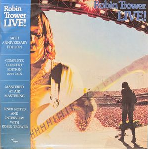Robin Trower Live! cover