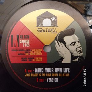 Mind your own life by Jojo Gladstone