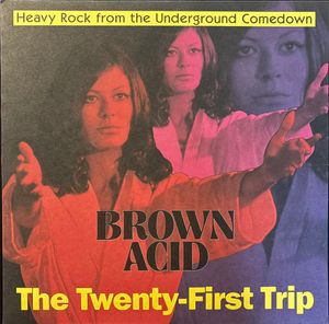 Brown Acid: The Twenty First Trip (Heavy Rock From The Underground Comedown) cover
