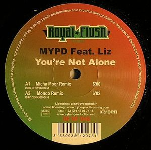 You're Not Alone by MYPD Feat  Liz Kay