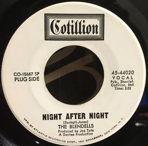 Night After Night / The Love That I Needed cover