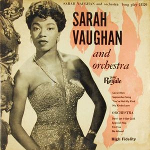 Sarah Vaughan And Her Orchestra – Sarah Vaughan And Orchestra