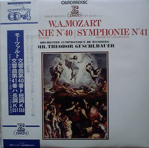 Symphonie N°40 / Symphonie N°41 cover