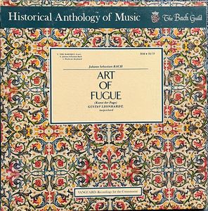 Art Of Fugue cover