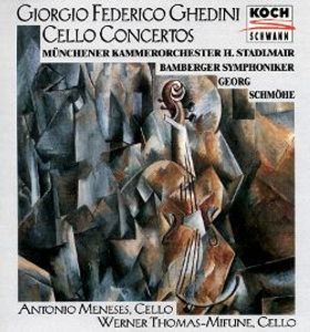 Cello Concertos by Giorgio Federico Ghedini