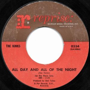 All Day And All Of The Night cover