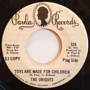 The Uniques – Toys Are Made For Children / My Babe