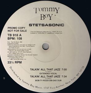 Stetsasonic – Talkin' All That Jazz