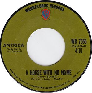 America – A Horse With No Name