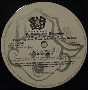P. Diddy And Ginuwine / P. Diddy And Cheri Dennis – I Need A Girl (Part Two) / So Complete (Remix)